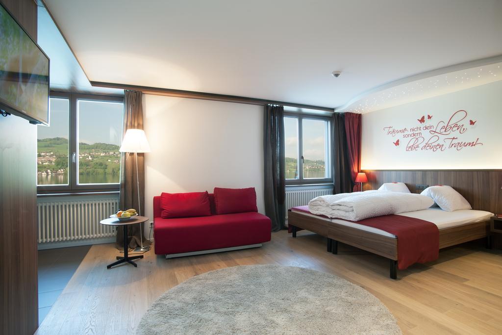 Seehotel Delphin Meisterschwanden Værelse billede